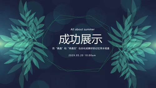 公司产品介绍宣传通用PPT动态模板