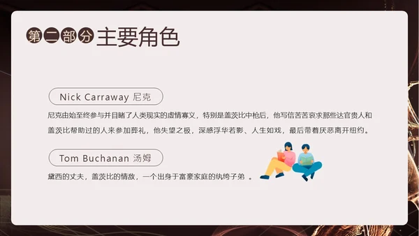 小说了不起的盖茨比阅读赏析PPT课件读书分享