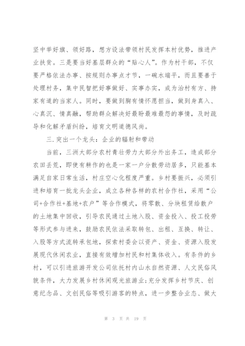 2022年实施乡村振兴战略建设美丽中国实践报告5篇.docx