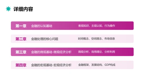 插画风粉紫色金融思维训练营PPT