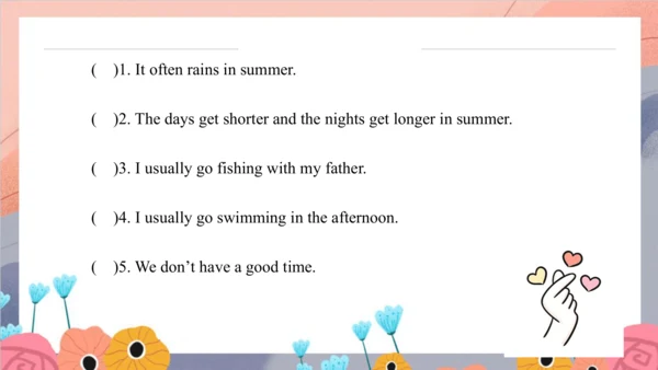 Unit 6 There are four seasons in a year Lesson 33 