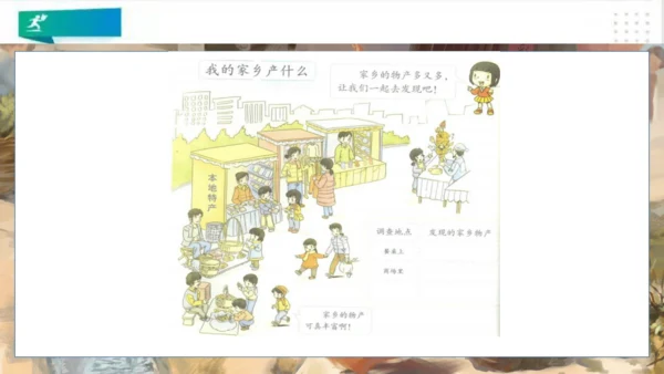 二年级道德与法治上册：第十四课 家乡物产养育我  课件（共23张PPT）