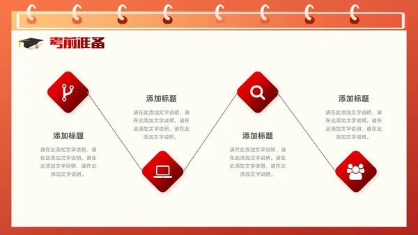 红色插画风奋战30天扶摇九万里高考倒计时30天主题班会PPT