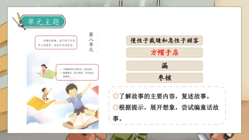 【核心素养】部编版语文三年级下册-26. 方帽子店（课件）