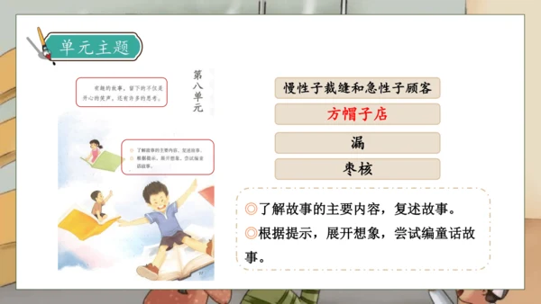 【核心素养】部编版语文三年级下册-26. 方帽子店（课件）