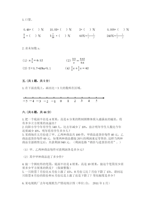 四川省【小升初】2023年小升初数学试卷【原创题】.docx