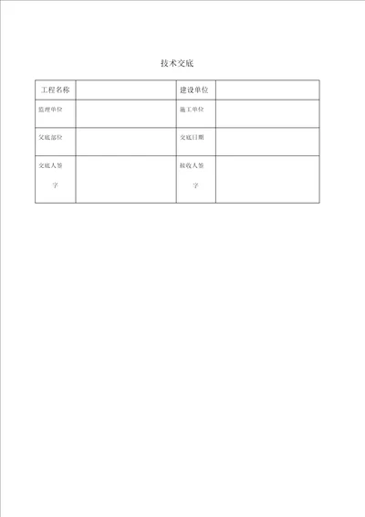 木工技术交底