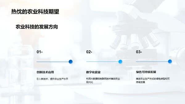 农业科技的探索与期望