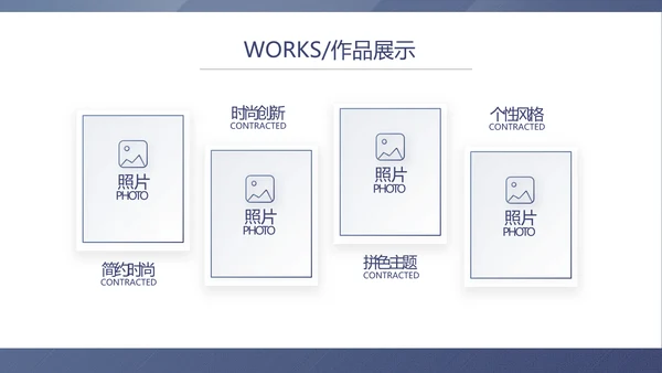 蓝色稳重大气警务民警风格工作总结动态PPT