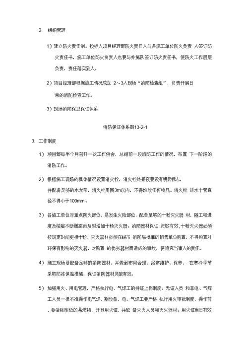 文明施工、消防保卫、环境保护方案
