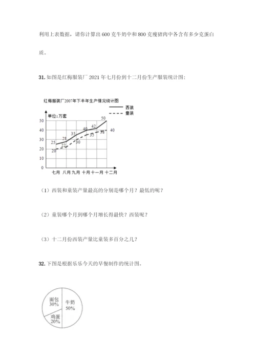 人教版六年级下册数学应用题100道含答案(综合题).docx