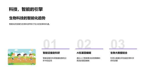 基因编辑在生物科技中的应用PPT模板