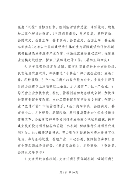 全县深化改革实施意见.docx