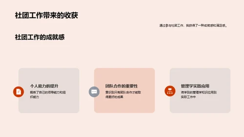 管理学在社团中的应用