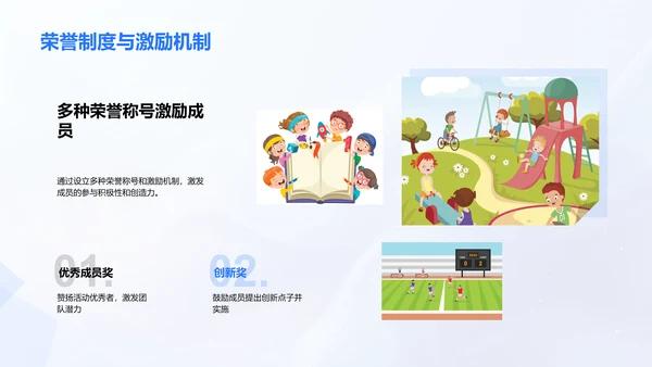 社团活动历程及展望PPT模板