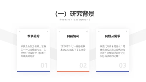 素雅简约风经管学术毕业答辩