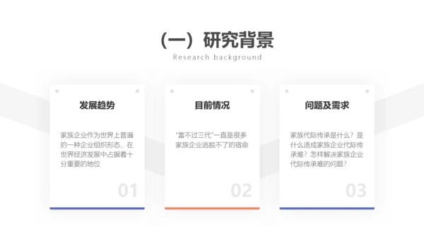 素雅简约风经管学术毕业答辩