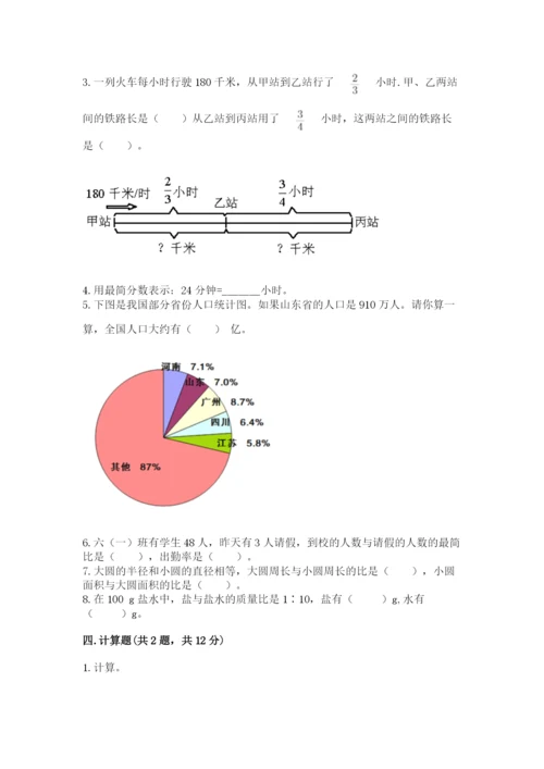 小学数学六年级上册期末测试卷（b卷）word版.docx
