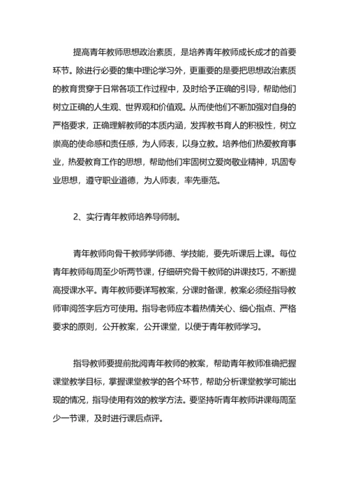 指导青年教师方案计划.docx