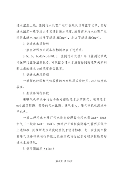 城镇污水处理厂运行情况报告 (4).docx