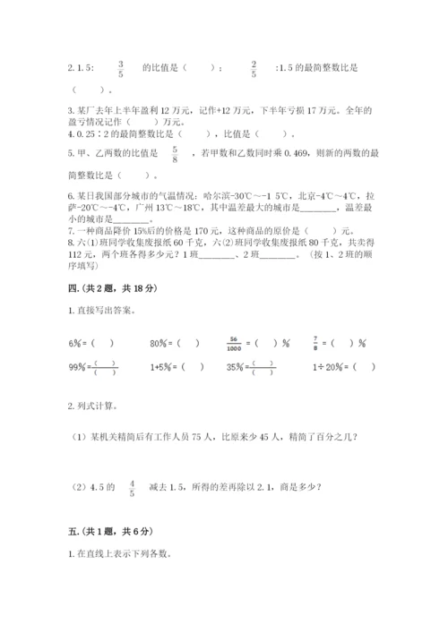 海南省【小升初】2023年小升初数学试卷精品（有一套）.docx