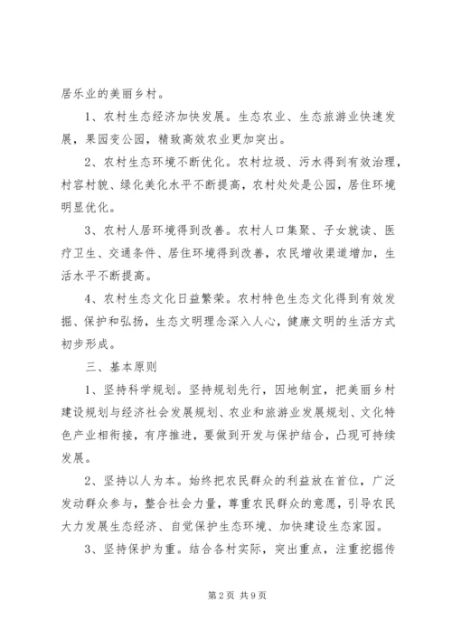 美丽乡村建设实施方案[精选合集].docx