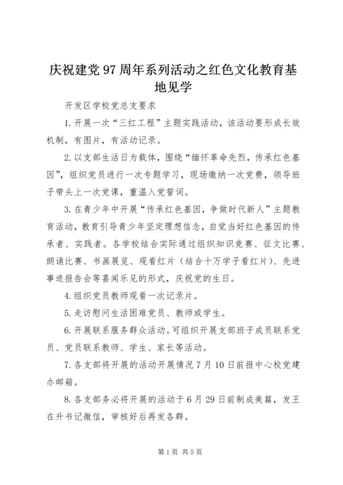 庆祝建党97周年系列活动之红色文化教育基地见学 (4).docx