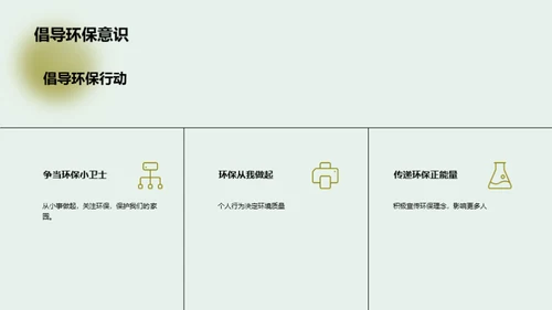 绿色社区，美丽家园
