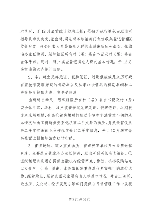 黎母山镇社会治安综合治理工作实施方案.docx