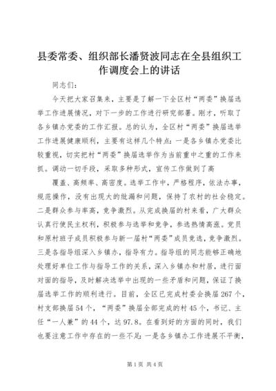 县委常委、组织部长潘贤波同志在全县组织工作调度会上的讲话_1 (4).docx