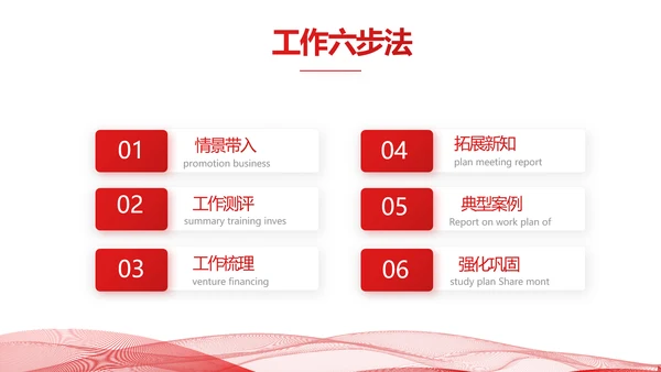 红色简约企业简介企业文化PPT动态模板