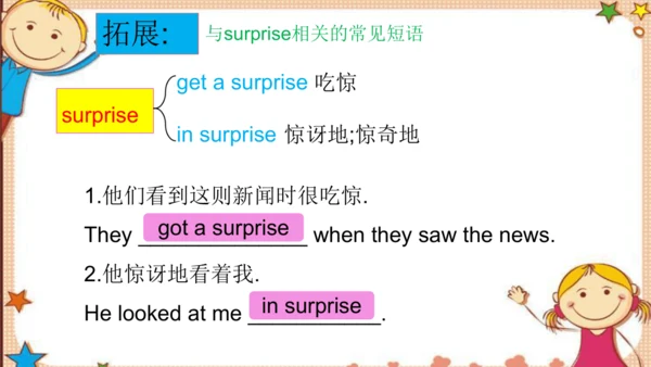 人教版八下Unit 1 What's the matter? SectionA词汇精讲课件