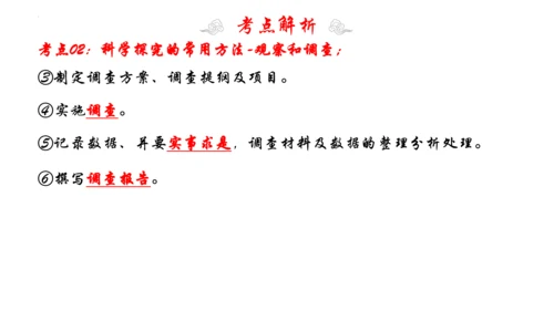 1.1 认识生物 2023-2024学年七年级生物上学期期末考点大串讲（人教版）(共19张PPT)