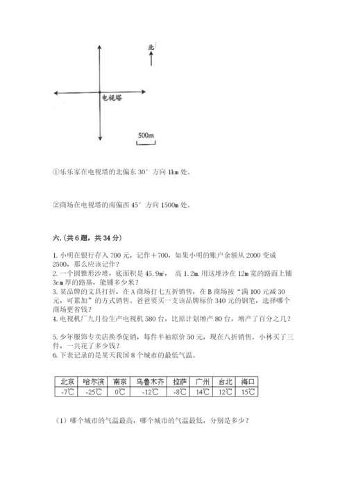 洛阳市小学数学小升初试卷精品（实用）.docx