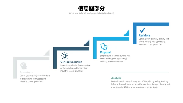 蓝色创意版式现代风公司简介商务PPT模板