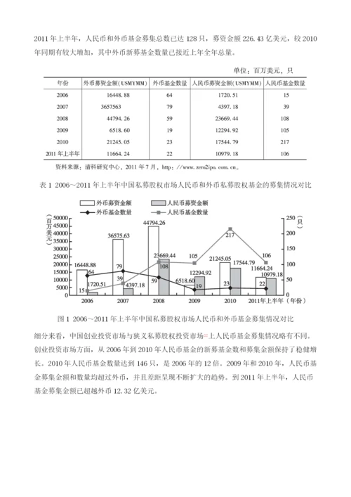 中国私募股权市场人民币基金快速兴起LP(有限合伙人)市场发展正当时.docx