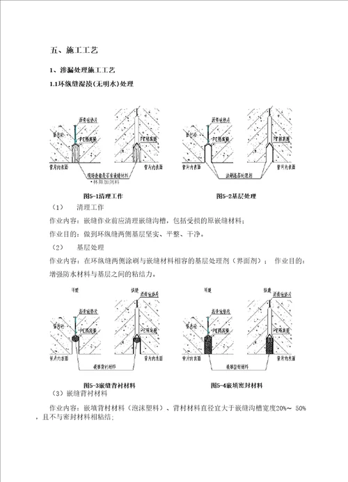 盾构隧道管片渗漏及破损处理施工方案