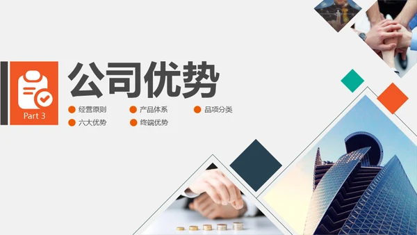 招商加盟项目推介会商业模式宣讲通用PPT模板