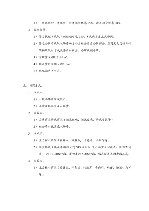 商业大楼招商专题方案.docx
