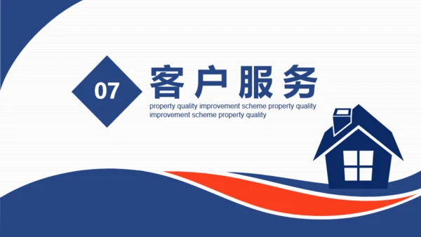 金牌物业服务品质提升措施通用PPT模板