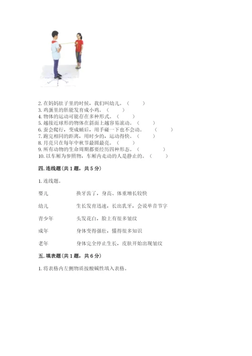 教科版科学三年级下册期末测试卷含完整答案【历年真题】.docx