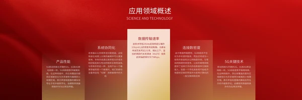 简约红色科技风产品发布会新品发布会ppt模板