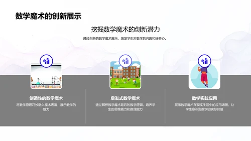 数学魔术的奥秘PPT模板