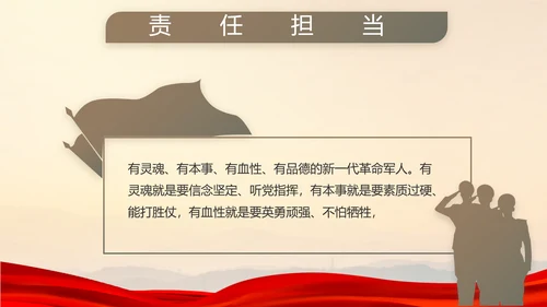 八一部队党课青春梦强军梦年年终总结PPT
