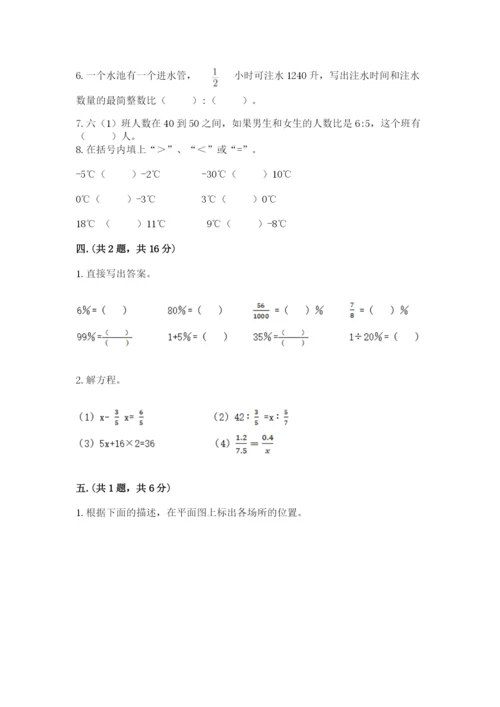 苏教版数学小升初模拟试卷【各地真题】.docx