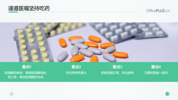 守护健康生活高血脂症健康知识教育PPT模板