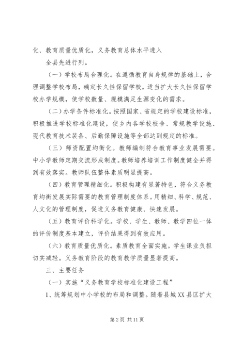 范兴集乡义务教育均衡发展工作实施方案 (2).docx