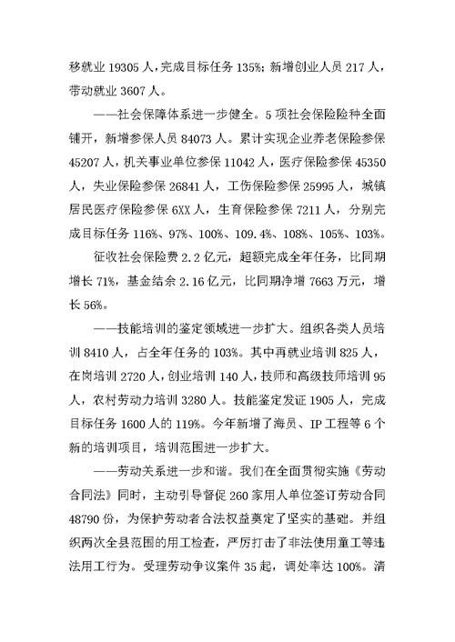 人力资源和社会保障局文明创建工作情况汇报