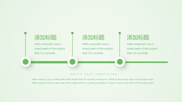 绿色清新医药销售工作总结动态PPT