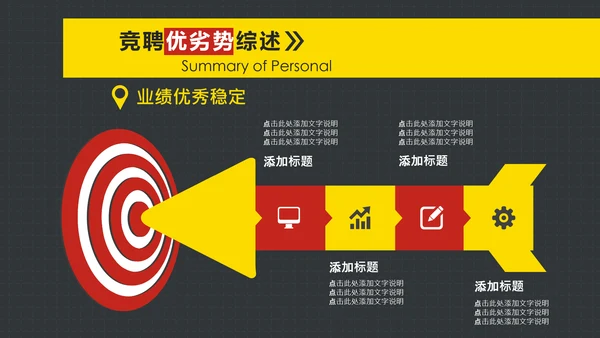 欧美时尚创意个人简历求职竞聘PPT模板